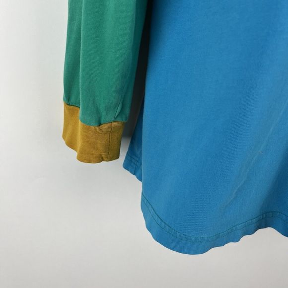 Odd Future OFWGKTA Blue Green Yellow Long Sleeve T-Shirt Size Large FLAW - Picture 5 of 14